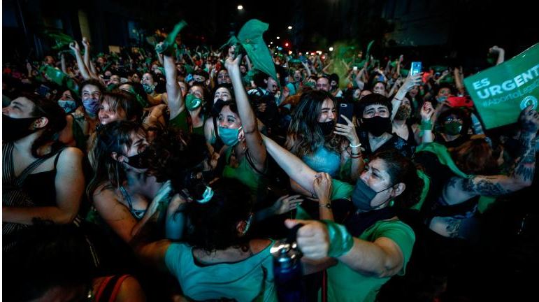 Argentina’s Senate approves historic bill to legalize abortion