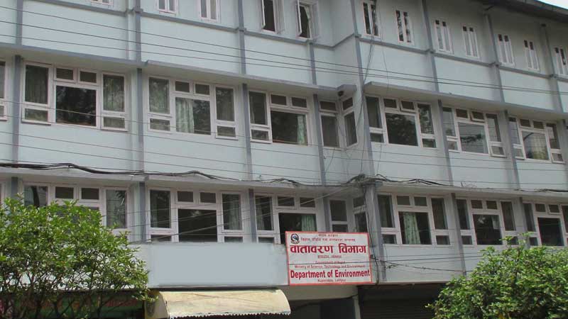 उपत्यकामा उच्च वायु प्रदूषणः विशेष साबधानी अपनाउन विभागको अनुरोध
