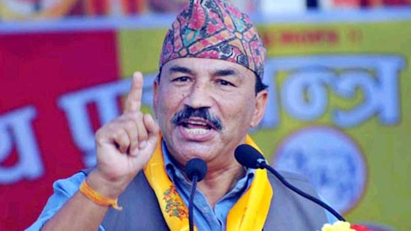 लोकतान्त्रिक गणतन्त्रको नाममा सर्वसत्तावाद कायम गर्ने प्रयास गरियो–अध्यक्ष थापा