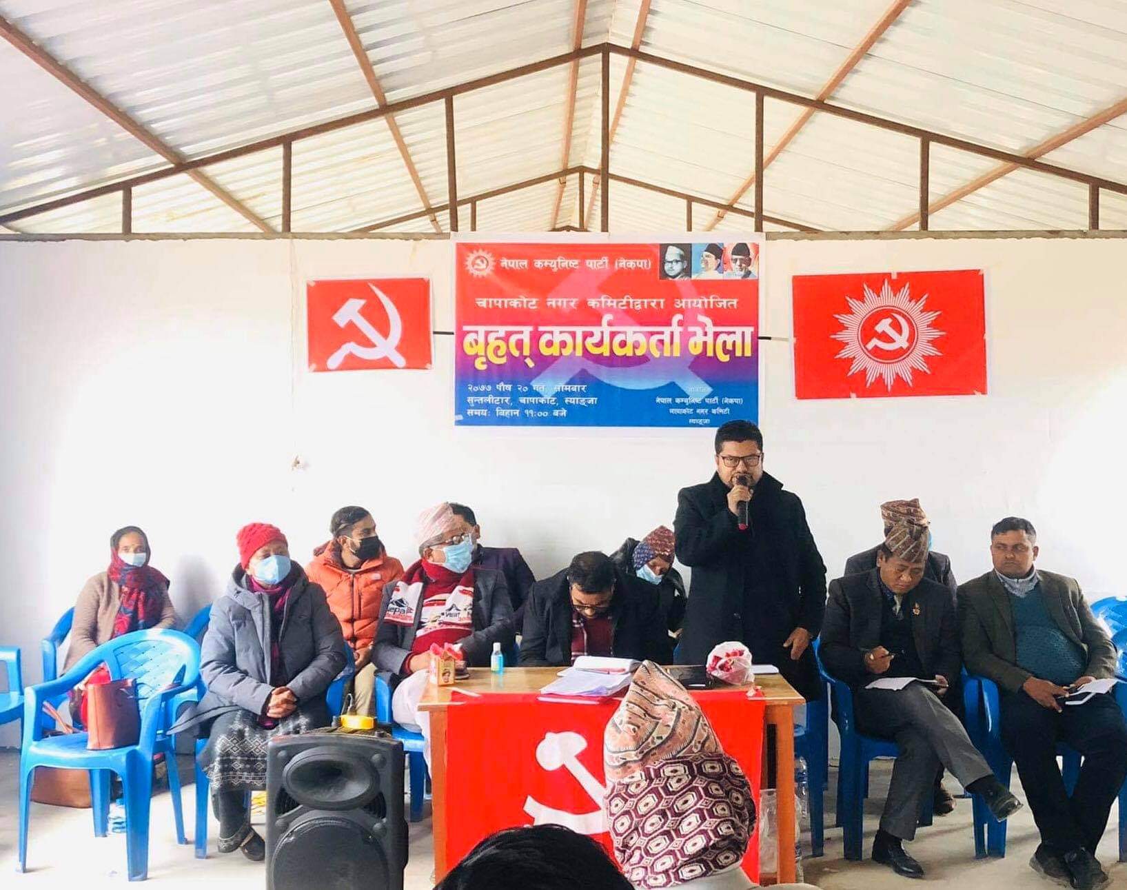 स्याङ्जामा ओली खेमा लोकप्रिय बन्दै, कंग्रेसबाट ५० जना प्रवेश