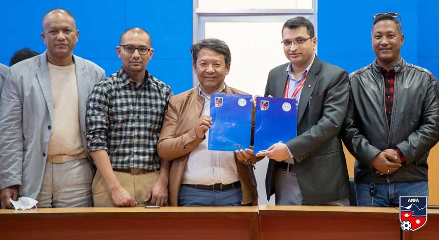 खेलाडीको स्वास्थ्य परीक्षणका लागि सम्झौता