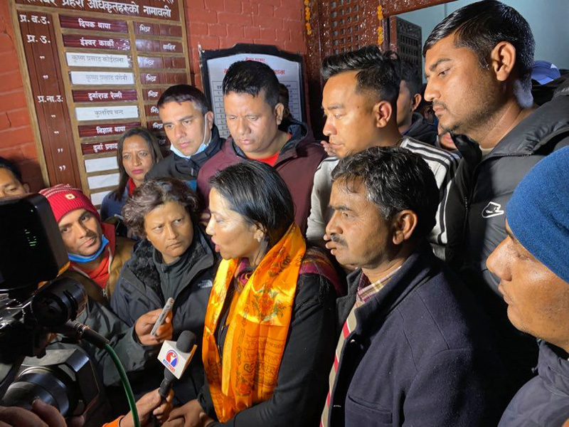 रिहा भइन् रामकुमारी झाँक्री