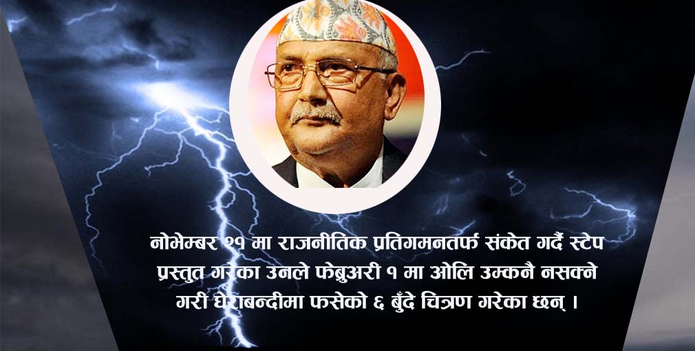 नेता कार्की भन्छन् – ओली यसरी घेरामा पर्दै गए