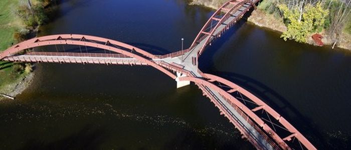 देवघाटको निर्माणाधीन त्रिकोणात्मक पुलका लागि बजेट अभाव