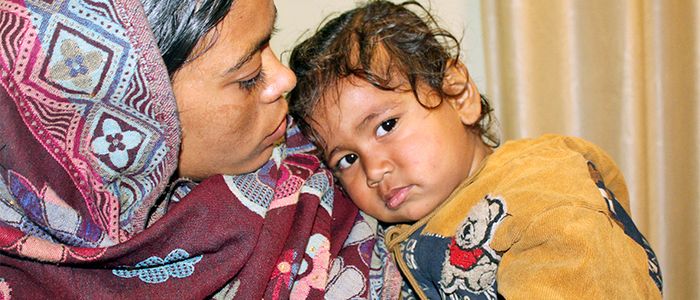 घरबाटै बेपत्ता भएका दूधेबालक ७२ घण्टापछि भारतबाट उद्धार