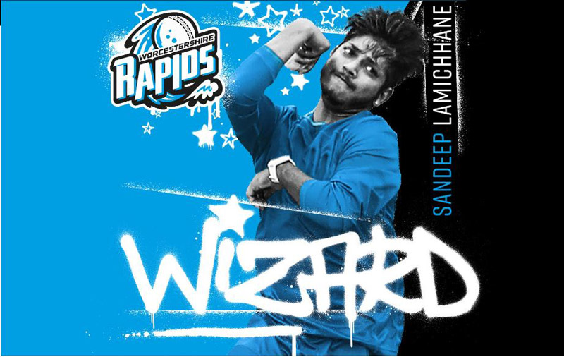 SANDEEP LAMICHHANE JOINS FOR THE VITALITY BLAST