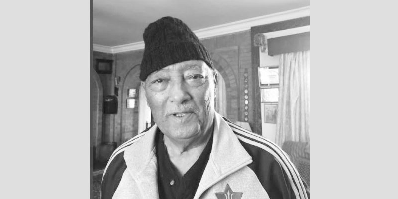 पूर्वप्रधानसेनापति राणाको निधन