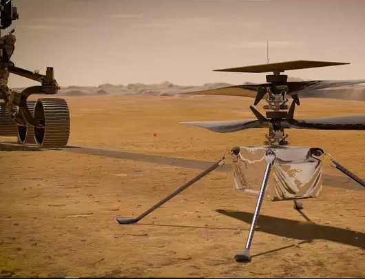 कहिले होला नासा Inegnuity हेलिकप्टरको मंगल ग्रहमा उडान परिक्षण ?
