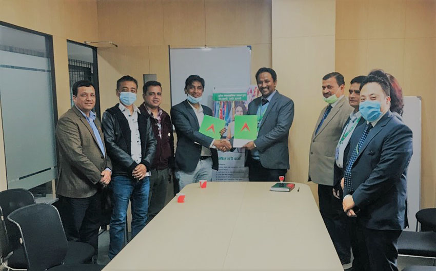नबिल बैंक र नेपाल स्थानिय तयारी पोशाकबिच व्यवसायीक सम्झौता