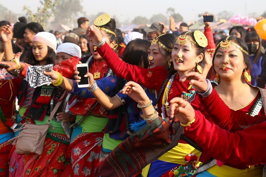 आज उँभौली पर्व मनाउँदै किराँत समुदाय