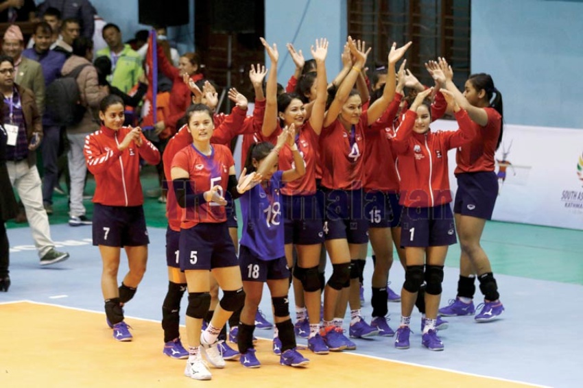 एसियन सेन्ट्रल जोन भलिबल : नेपाल फाइनलमा