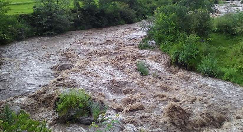 बूढीगङ्गा नदीको कटानका कारण दर्जनौँ बस्ती जोखिममा