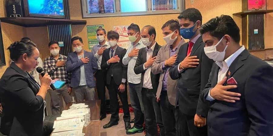 एनआरएनए जापानको क्षेत्रीय समिति चिबाको संयोजकमा मुक्तिराज रेग्मी