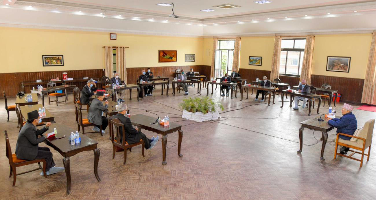 आज पनि स्थगित गरियो एमाले स्थायी कमिटीको बैठक