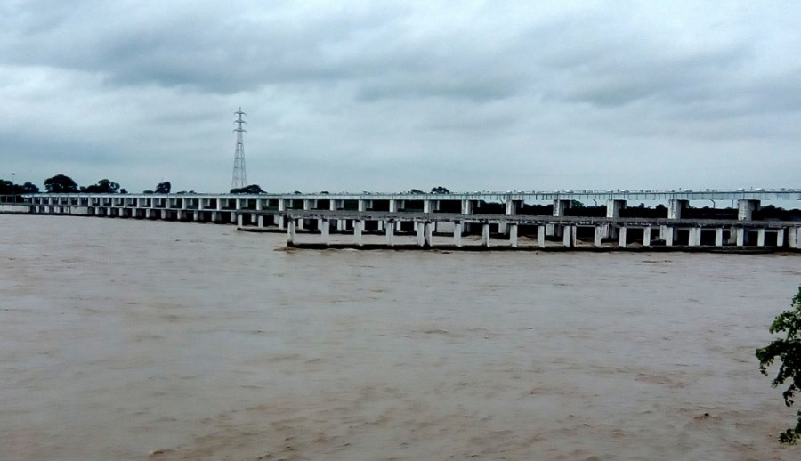 नारायणी नदी इतिहासकै उच्च विन्दुमा