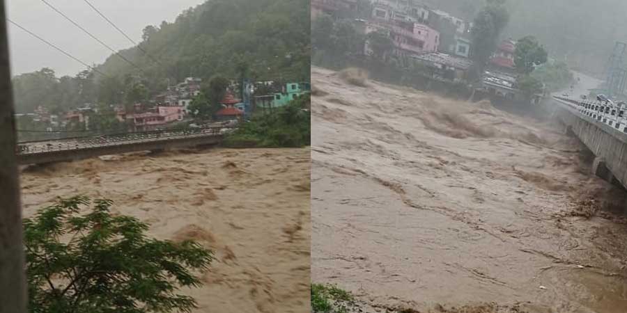 तिनाउ नदीले खतराको तह छुन लागेको भन्दै सतर्क रहन नगरप्रमुखको अनुरोध