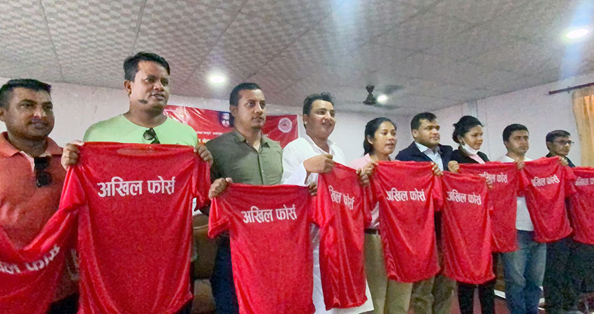 युथ फोर्सलाई काउण्टर दिन माधव पक्षले बनायो अखिल फोर्स