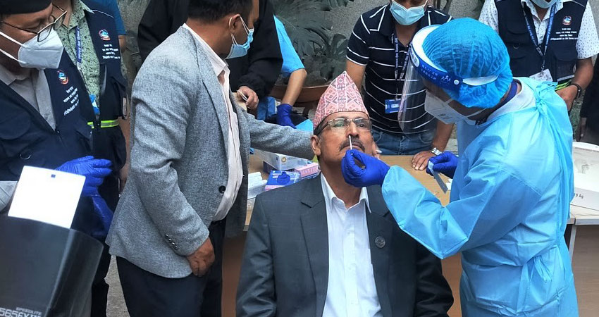 संसद अधिबेशनका लागि सांसदहरुको कोरोना परीक्षण