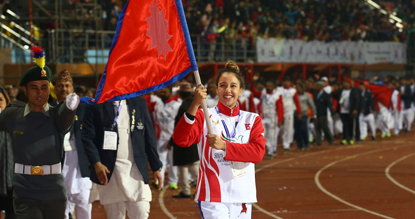 टोकियो ओलम्पिकमा नेपालको झण्डा गौरीकाले बोक्ने