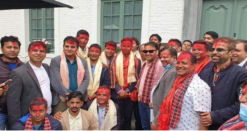 विवादका बीच सम्पन्न भयो एनआरएनए बेल्जियमको निर्वाचन, अध्यक्ष बने खड्क केसी