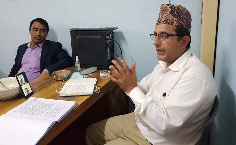 राप्रपा नुवाकोट विपद् व्यवस्थापनमा जुट्यो