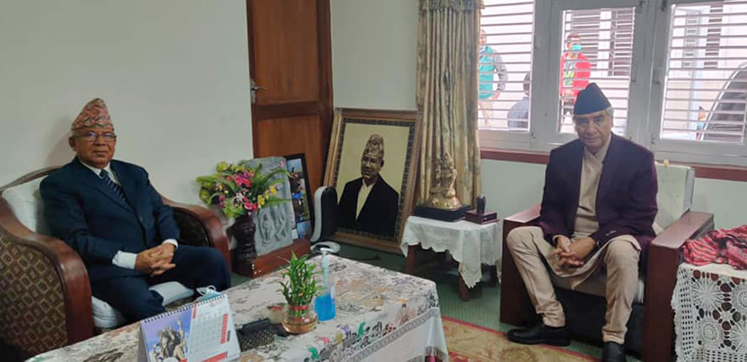 प्रधानमन्त्री देउवा नेता नेपाल भेट्न कोटेश्वरमा