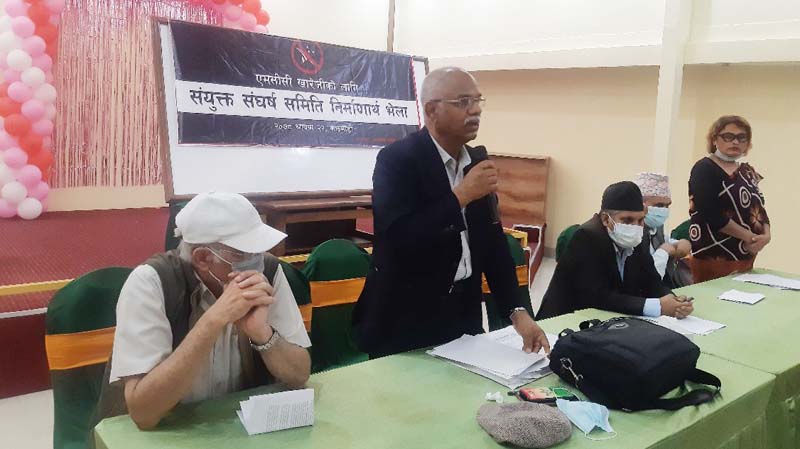 एमसीसी खारेजीका लागि जनतामै जागरण ल्याउनु पर्नेमा नेता पोखरेलको जोड