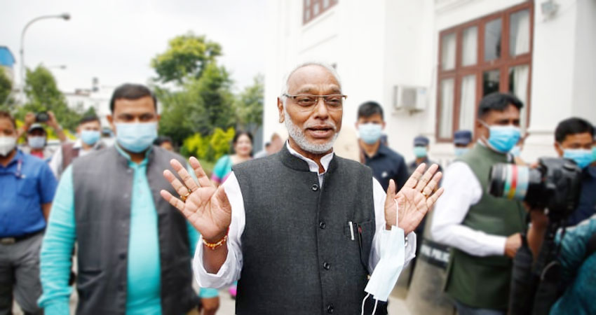 निर्वाचन आयोगमा दर्ता भयो महन्त ठाकुर नेतृत्वको लोकतान्त्रिक समाजवादी पार्टी
