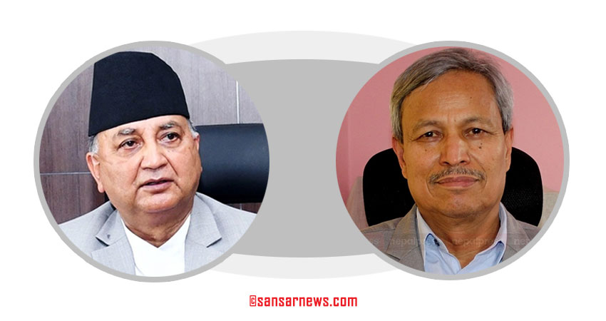 एमालेमा एकताको खोजी : ईश्वर पोखरेल र भीम रावलबीच छलफल