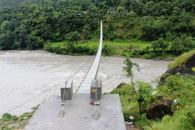 दुई जिल्लामा ११ वटा झोलुङ्गे पुलको निर्माण सम्पन्न
