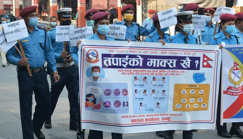 हुम्लामा पनि ‘तपाईको मास्क खोइ’? अभियान शुरु