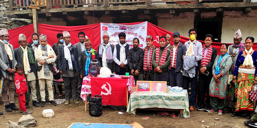 मुगुमा संगठन निर्माण तथा सुदृढिकरण अभियान तिब्र बनाउँदै माओवादी केन्द्र