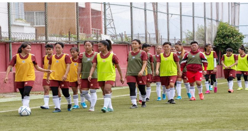 महिला फुटबल बन्द प्रशिक्षणः दोस्रो चरणमा २८ खेलाडी छनोट