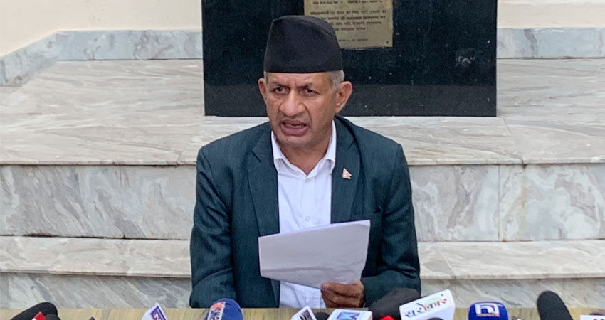 पार्टी नेतृत्वको फैसला महाधिवेशनले नै गर्छ : प्रदीप ज्ञवाली