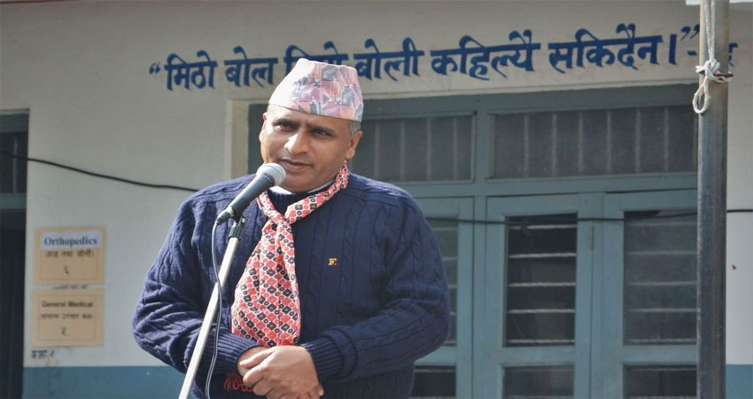 आार्थिक क्रान्तिका लागि युवाको भूमिका महत्वपूर्णः मन्त्री बराल