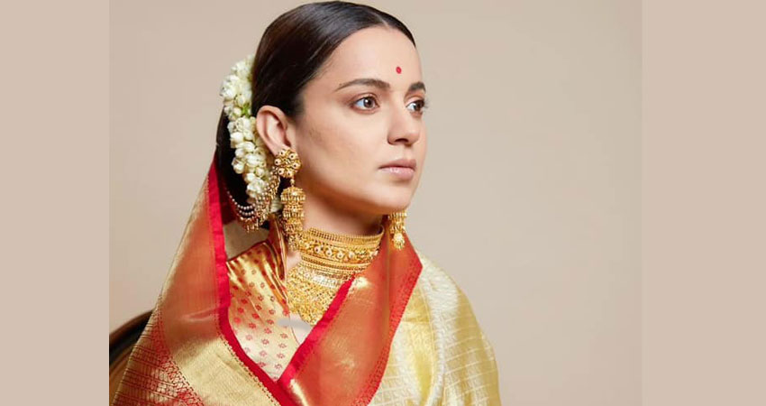 कंगनालाई पद्मश्री अर्वाड दिइएपछि उनको आधा नांगो फोटो राखेर यसरी विरोध गरियो