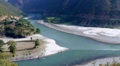 सुनकोशीमा पानीको सतह बढेपछि ‘बेलिब्रिज’ झिकियो