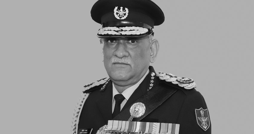 भारतीय सेनाको हेलिकप्टर दुर्घटनामा सेनाका पूर्व प्रमुख रावतको मृत्यु भएको पुष्टि