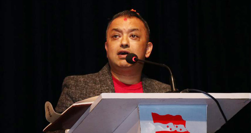 कांग्रेसको घोषणापत्र तयारी समितिको संयोजकमा महामन्त्री गगन थापा