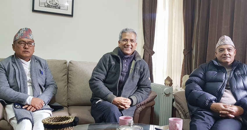 लिङ्देन र मिश्रबीच पार्टी एकताबारे औपचारिक रुपमै छलफल सुरु, कहिलेसम्म होला एकता ?