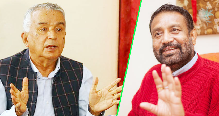 कांग्रेसमा ट्वीस्ट : पौडेलको पक्षमा उभिए निधि, सर्वसम्मत सभापति बनाउन प्रस्ताव