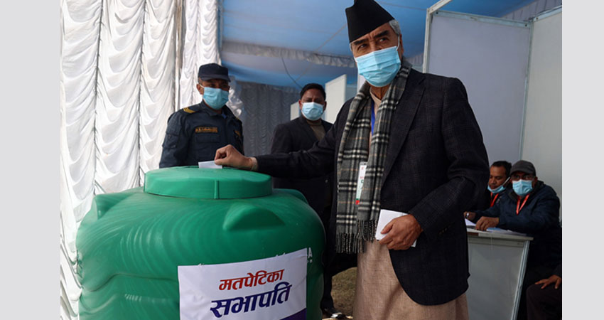 कांग्रेस नयाँ नेतृत्वका लागि सुरु भयो दोस्रो चरणको निर्वाचन