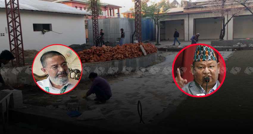 नारायणहिटी प्रकरण : बतास समूहलाई संरचना भत्काउन मन्त्री आलेले दिए तीन दिनको समय