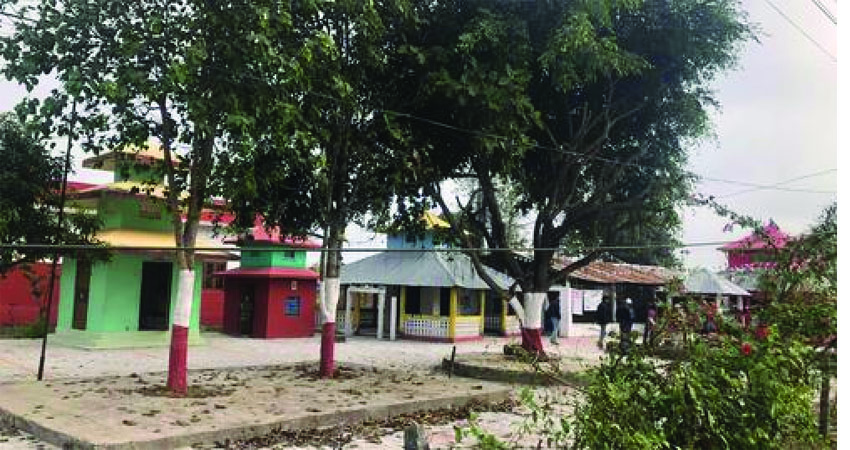 एकैपटक चार मन्दिरमा चोरी