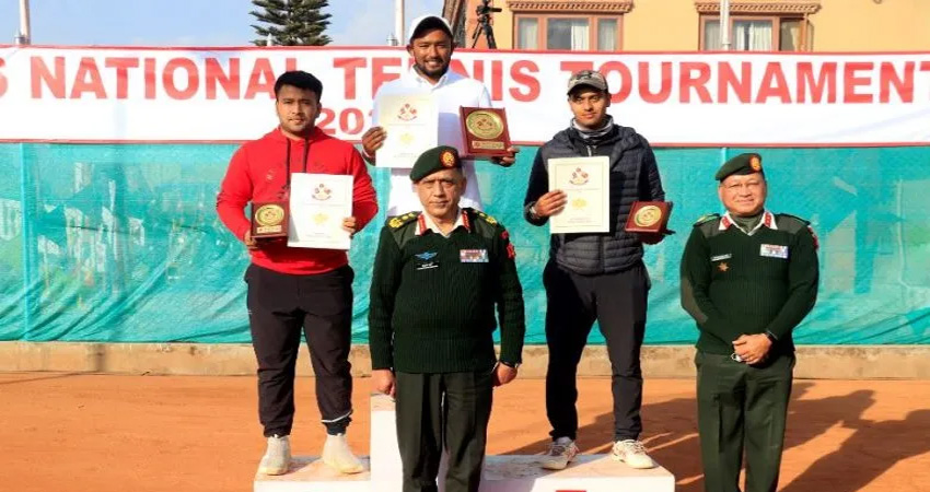 पोखराका प्रदीपलाई ‘ओपन टेनिस’को उपाधि