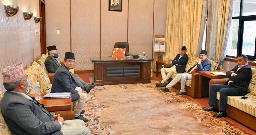 गठबन्धनको औचित्य सकिएको कांग्रेसको निष्कर्ष, आजै एमालेसँग निर्णायक छलफल गर्ने