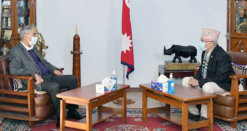 गठबन्धनभित्र खटपट, कांग्रेस नेताहरुले थाले ओलीसँग संवाद