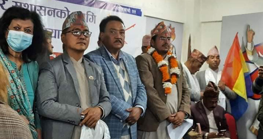 राप्रपामा प्रवेश गरे ज्ञानेन्द्र शाही