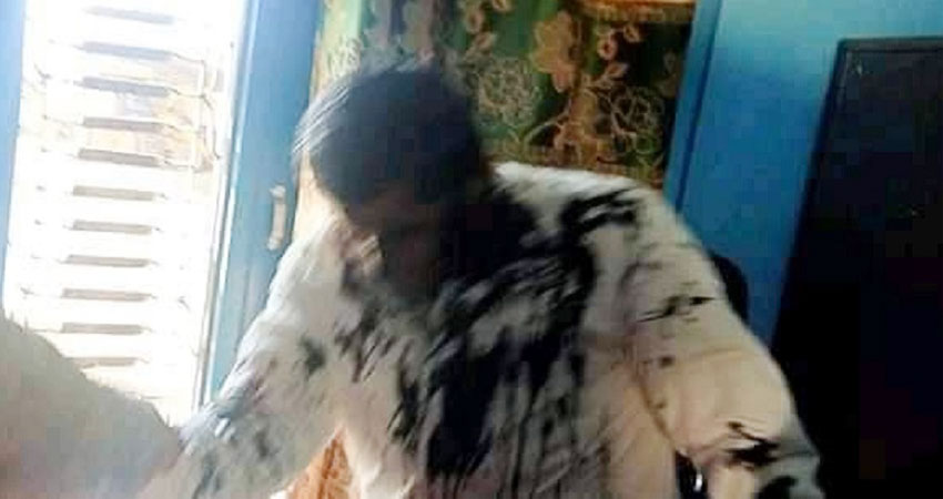 विप्लवका कार्यकताले वडाअध्यक्षलाई कालोमोसो दले