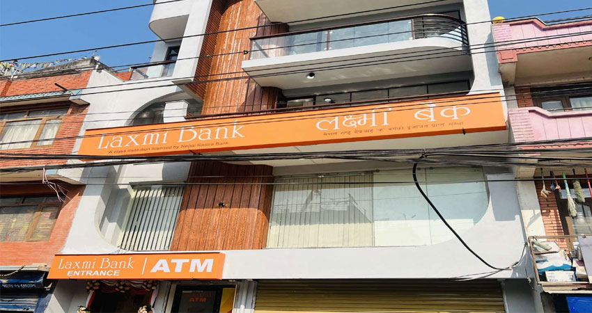 लक्ष्मी बैंकको १४२ औँ शाखा भक्तपुरको कमलविनायकमा